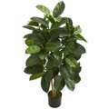 Nearly Naturals 4 ft. Oak Ficus Artificial Tree 5574